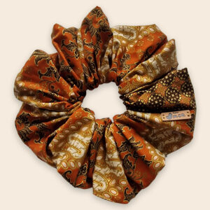 Batik Maxi Scrunchie Oranje